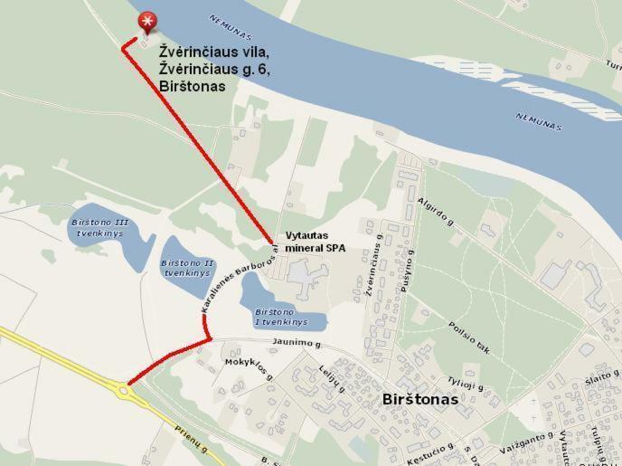 Zverinciaus Vila Birštonas Extérieur photo